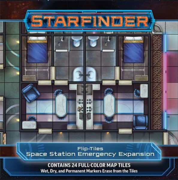 Starfinder RPG: Flip-Tiles Space Station Emergency Expansion