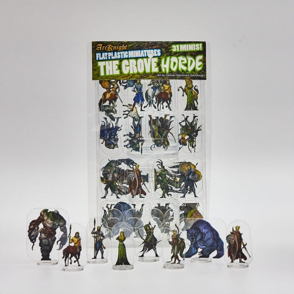 Flat Plastic Miniatures: The Grove Horde