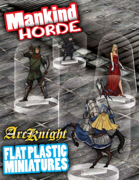 Flat Plastic Miniatures: Mankind Horde