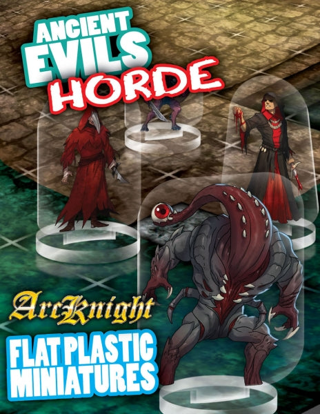 Flat Plastic Miniatures: Ancient Evils Horde