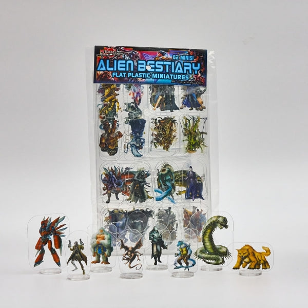 Flat Plastic Miniatures: Alien Bestiary