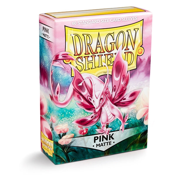 Dragon Shields: Standard Sleeves - Matte Pink (60ct.)