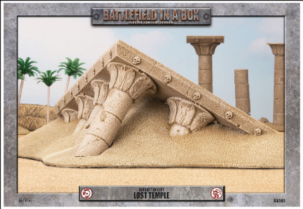 Battlefield in a Box: Forgotten City - Lost Temple (1) 30mm