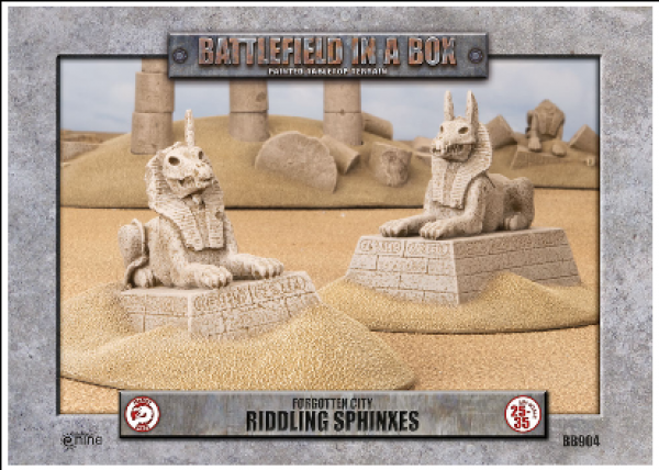 Battlefield in a Box: Forgotten City - Riddling Sphinxes