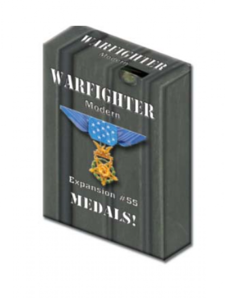 Warfighter Modern: Expansion 55 - Modern Daytime or Shadow War Medals
