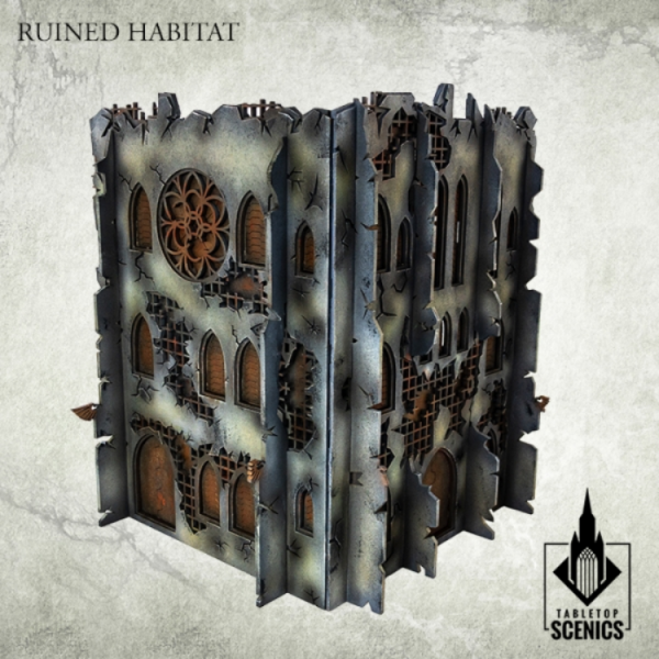 Kromlech Tabletop Scenics: Ruined Habitat