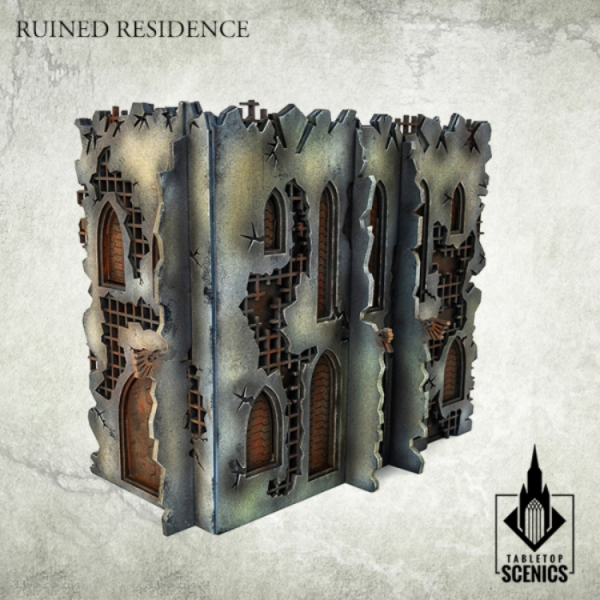 Kromlech Tabletop Scenics: Ruined Residence