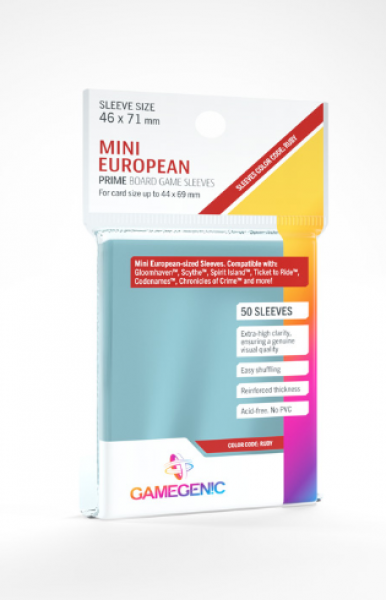 Gamegenic: Prime Sleeves - Mini European (50)