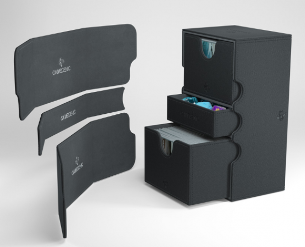 Gamegenic: Stronghold Deck Box 200+ Convertible - Black