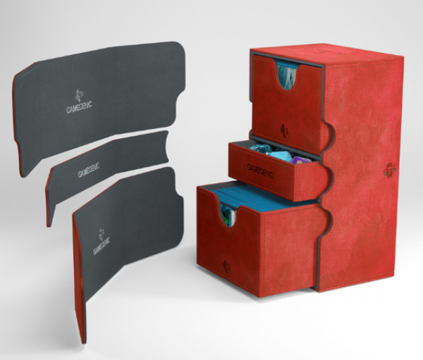 Gamegenic: Stronghold Deck Box 200+ Convertible - Red