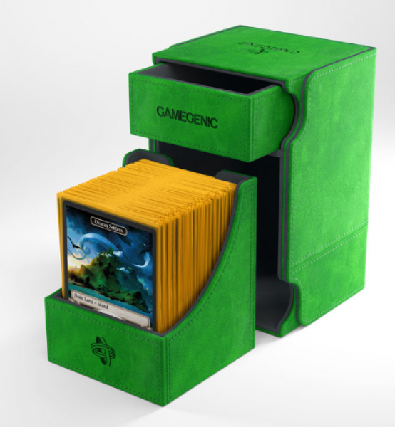 Gamegenic: Watchtower Deck Box 100+ Convertible - Green