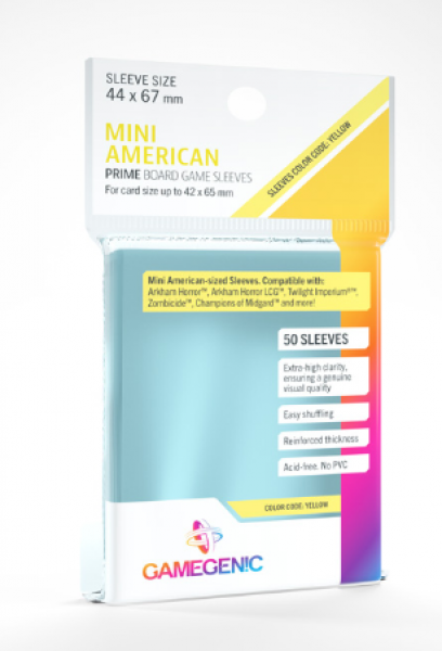 Gamegenic: Prime Sleeves - Mini American (50)