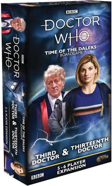 Doctor Who: Time of the Daleks Expansion - Third Doctor, Eighth Doctor and Thirteenth Doctor
