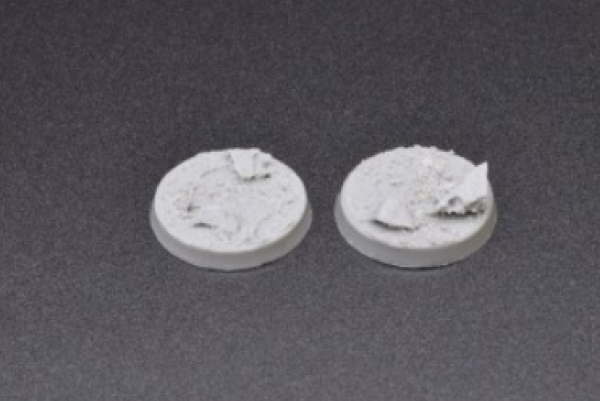 Rocky Fields Resin Bases: Round 25mm (x10)