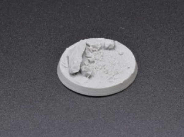Rocky Fields Resin Bases: Round 40mm (x5)