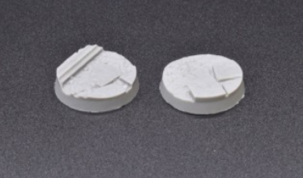 Temple Resin Bases: Round 25mm (x10)