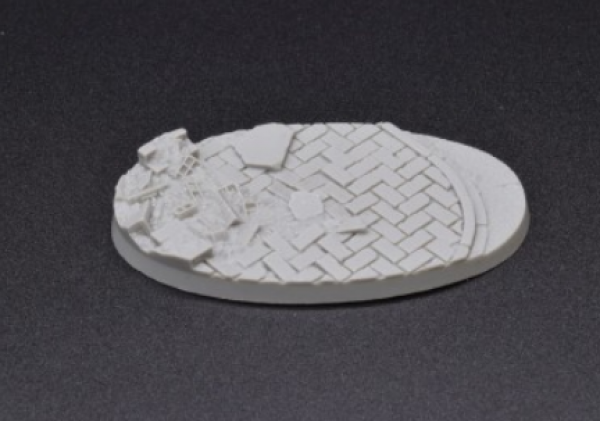 Urban Warfare Resin Bases: Oval 75mm (x3)