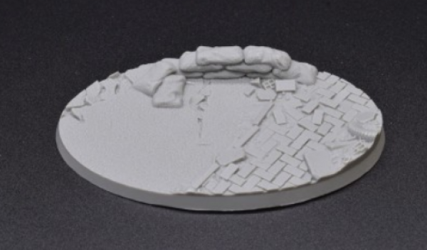 Urban Warfare Resin Bases: Oval 105mm (x1)