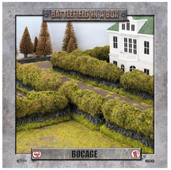 Battlefield in a Box: Bocage (Flocked) (x6) - WWII 15mm