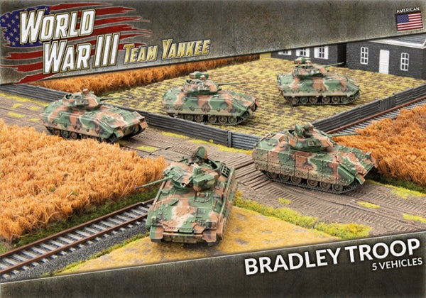 Team Yankee: (USA) M2 or M3 Bradley Troop (x5 Plastic)