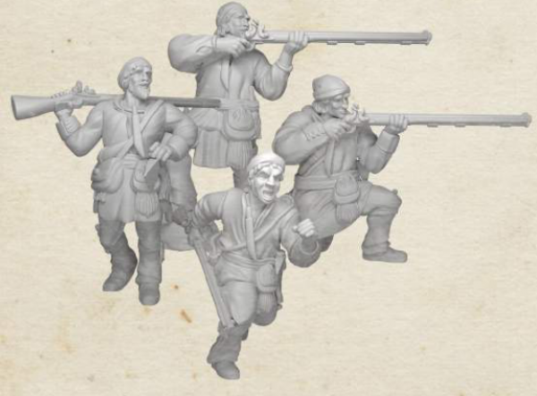 Blood & Plunder: Coureurs des Bois (Woodsmen) (4)