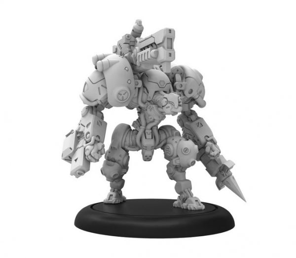 Warcaster: Dusk Wolf B – Warcaster Marcher Worlds Light Warjack variant (metal)