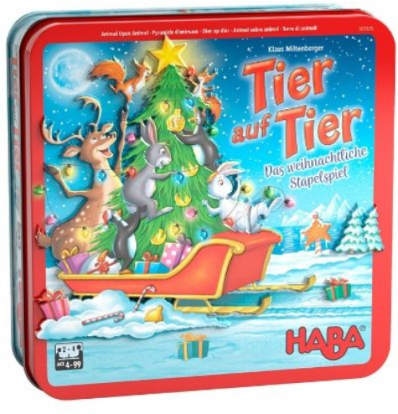 Animal Upon Animal, A Christmas Stacking Game