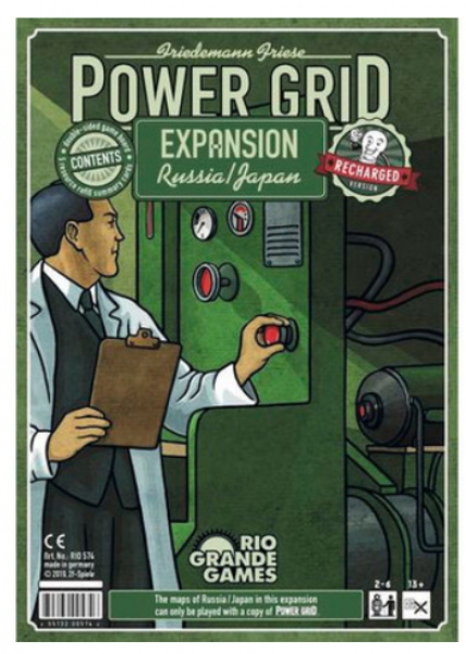 Power Grid: Russia/Japan Recharged Expansion