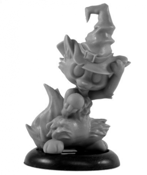 Bombshell Miniatures: Kritterkins - Bewitching Cat