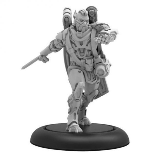 Warcaster: Voitek Sudal, Bounty Hunter – Wild Card Hero Solo (metal)