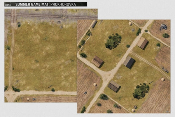 World of Tanks: Prokhorovka Battle Mat (Summer) 36''x36'' (double sided neoprene map)