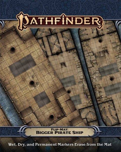 Pathfinder RPG: (Flip-Mat) Bigger Pirate Ship