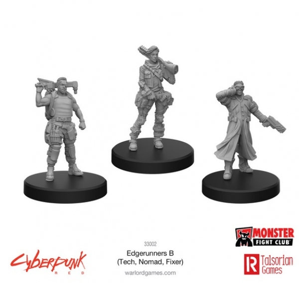 Cyberpunk Red RPG: Edgerunners B - Tech, Nomad, and Fixer