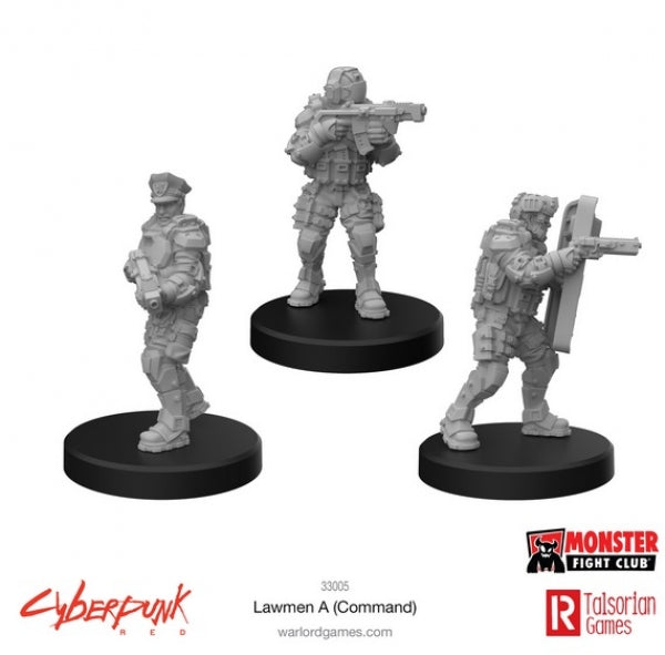 Cyberpunk Red RPG: Lawmen A - Command