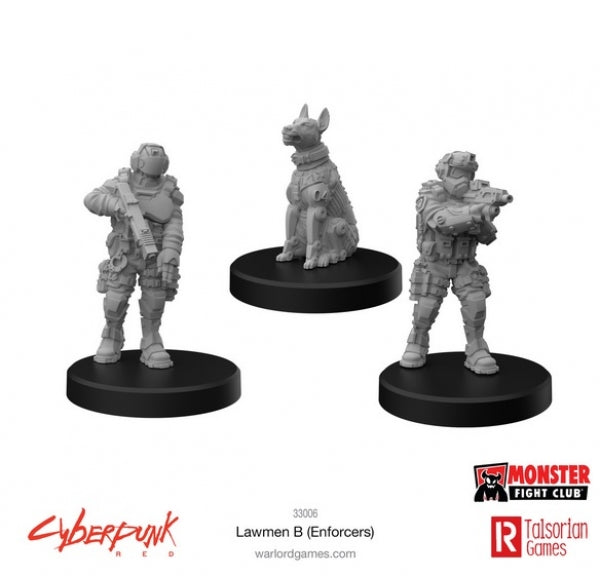 Cyberpunk Red RPG: Lawmen B - Enforcers