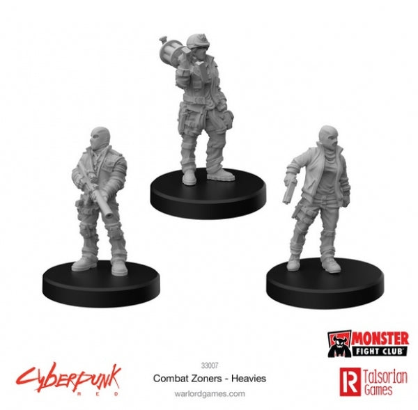 Cyberpunk Red RPG: Combat Zoners A - Heavies