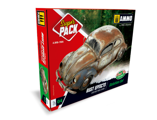 AMMO: (Weathering) Rust Effects Solution Set