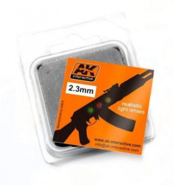 AK-Interactive: AK Lenses - Lights for Aircraft 2.3mm