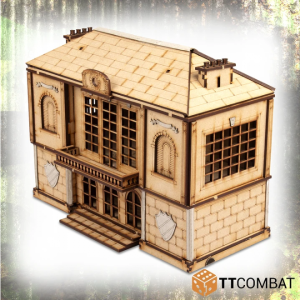 Miniature Terrain: World War Scenics - Town Hall (25mm)