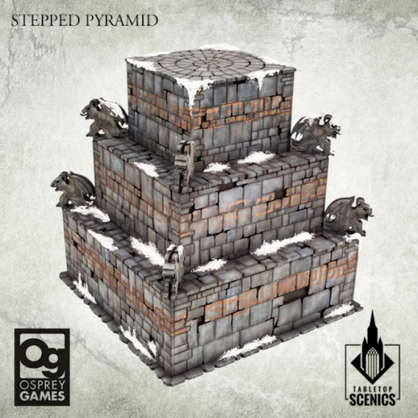 Kromlech Tabletop Scenics: Stepped Pyramid [Frostgrave]