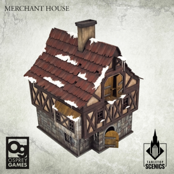 Kromlech Tabletop Scenics: Merchant House [Frostgrave]