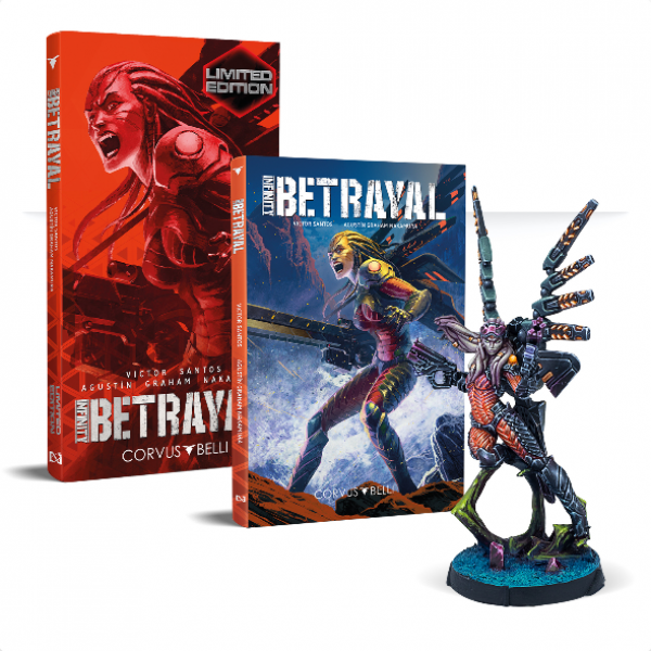 Infinity: Betrayal Graphic Novel w/ Exclusive Mini [Limited]