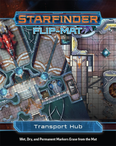 Starfinder RPG: Starfinder Flip-Mat - Transport Hub