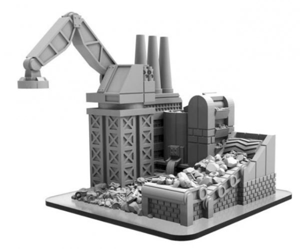 Monsterpocalypse: Reclamation Facility – Building (resin/metal)