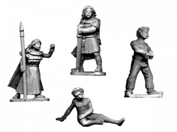 Crusader Miniatures: Ancient Celt Characters (4)