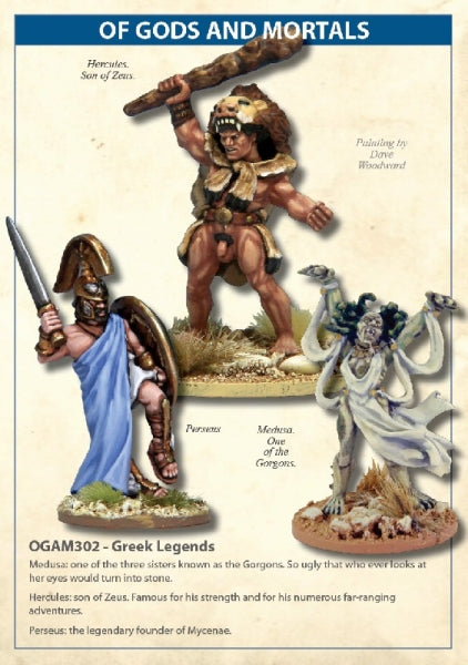 Of Gods And Mortals: Greek Legends - Medusa, Hercules & Perseus Box Set