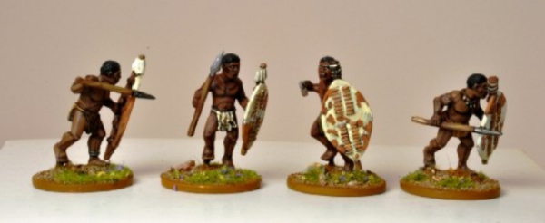 28mm Historical: Northstar Africa - Matabele Warriors (unmarried) (4)