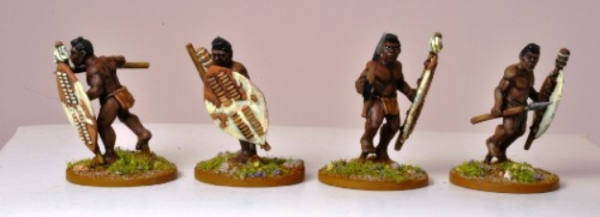 28mm Historical: Northstar Africa - Matabele Warriors (married) (4)