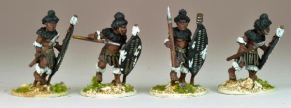 28mm Historical: Northstar Africa - Matabele Warriors in full Regalia (Insuga Regiment) (4)