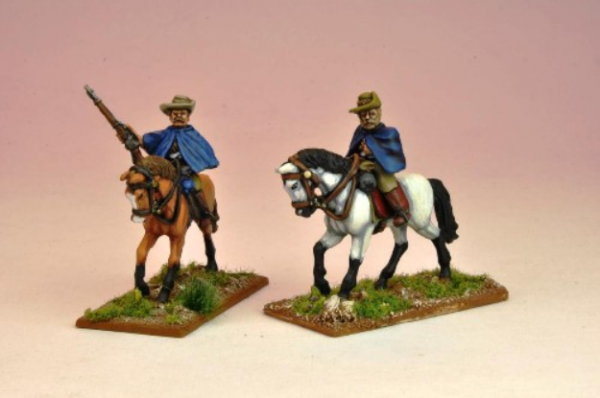 28mm Historical: Northstar Africa - Mounted BSAC Troopers in Capes (2)